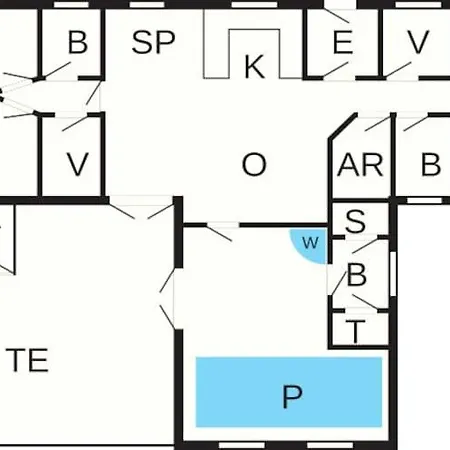 12 Person In Ulfborg-by Traum Vakantiehuis Ulfborg